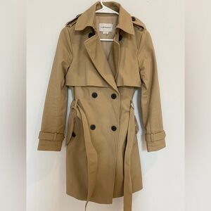 Club Monaco Trench Coat Size XS